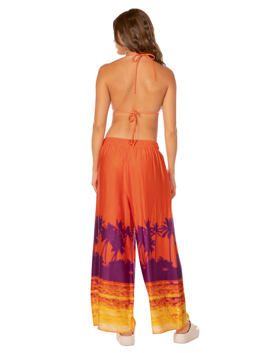 Salida de playa pantalón para mujer 2